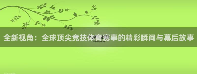 全新视角：全球顶尖竞技体育赛事的精彩瞬间与幕后故事