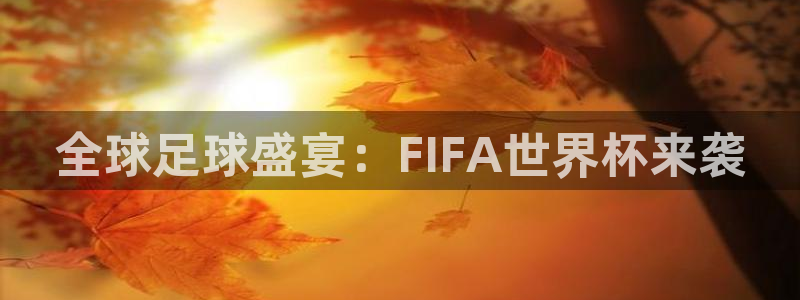 好博体育app官网下载：全球足球盛宴：FIFA世界杯来袭